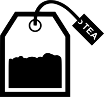 Tea bag vector