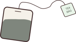 Tea bag clipart