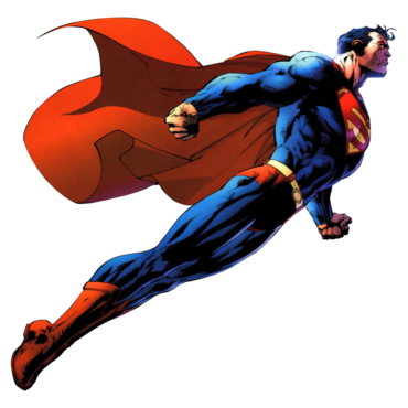 Superhero superman, comic book