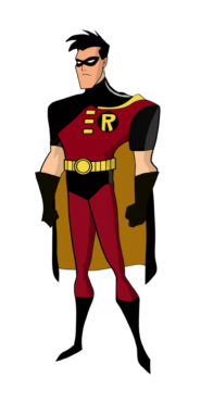 Robin is a superhero