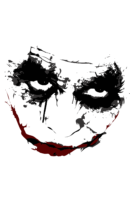 Joker’s face, png