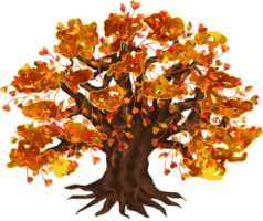 Poster autumn tree