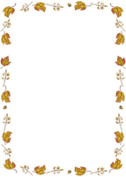 Autumn frame