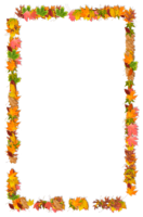 Text frame autumn