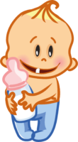 Baby with a bottle