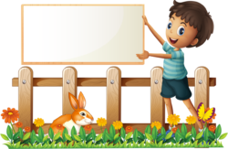 Frame vegetable garden for children