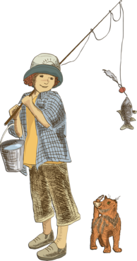The fisherman boy