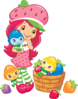Cartoon charlotte strawberry