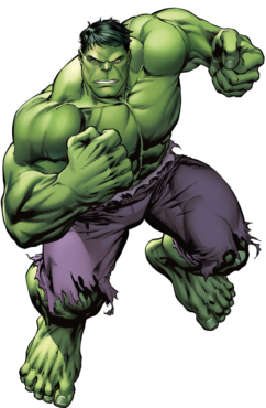 The Hulk is a superhero