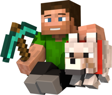 Steve from minecraft, png