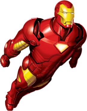 Superhero iron Man