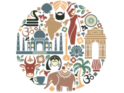 India vector