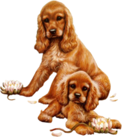 Spaniel dog, animal