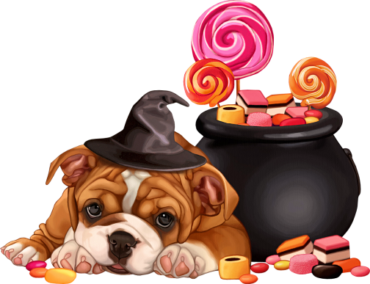 Dog Halloween Candy