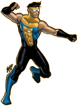Superhero Booster Gold Invincible
