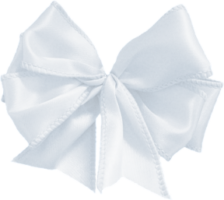 White bow