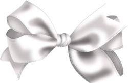 Satin ribbon bow