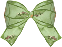 Big green bow