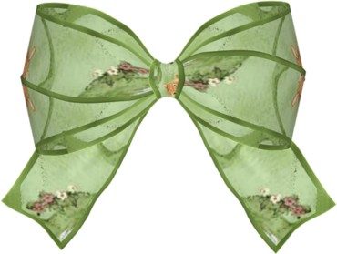 Big green bow