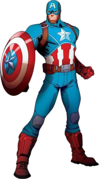 Superhero Captain America