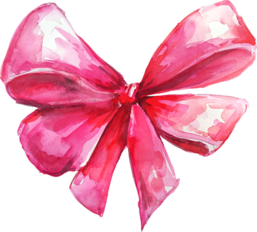 Watercolor bow