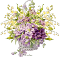 Vintage flower arrangement
