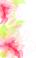 Abstraction, flowers