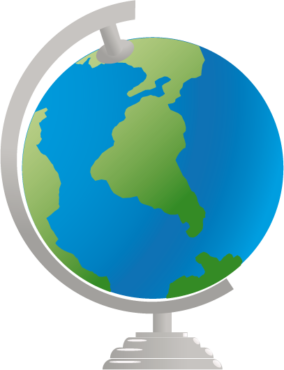 Globe, earth