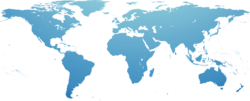 World map continents