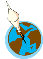 Space, rocket, planet