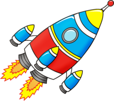 Cartoon Rocket