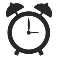 Alarm Clock silhouette