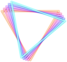 Neon frame, background