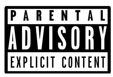 Parental Advisory Logo Sticker Label, Parental Advisory, Parental Advisory Explicit Content text overlay, television, text, black png