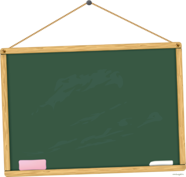 chalkboard school frame