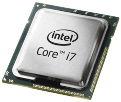 silver Intel Core i7 computer processing unit, Intel Core i5 Central processing unit LGA 1155, CPU Processor, electronics, intel, electronic Device