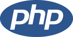Web development PHP Web application development Software development, php, blue