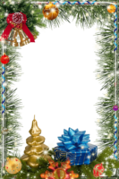 New Year Frame template