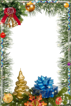 New Year Frame template