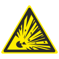 Explosive material Explosion Hazard symbol, explosion pro, angle, triangle, warning