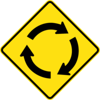 Priority signs Roundabout Traffic sign Warning sign Traffic circle, street sign, angle, driving