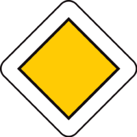 Priority signs Traffic sign, Road Sign, angle, rectangle, triangle