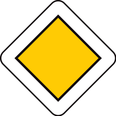 Priority signs Traffic sign, Road Sign, angle, rectangle, triangle