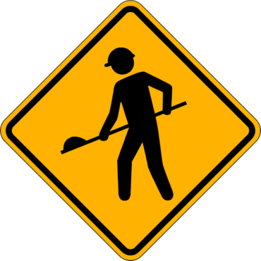 Traffic sign Road Warning sign Pedestrian crossing, construction site, angle, driving, triangle