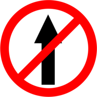 Traffic sign U-turn Road, no entry, angle, text, trademark