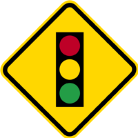 Traffic sign Warning sign Road, traffic light, driving, triangle, symmetry