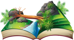 Book, pages, fairy tales