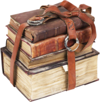 Old books art