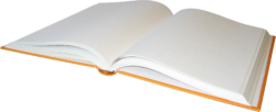 Open book background