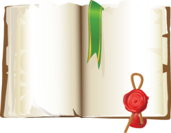 Old book, logo